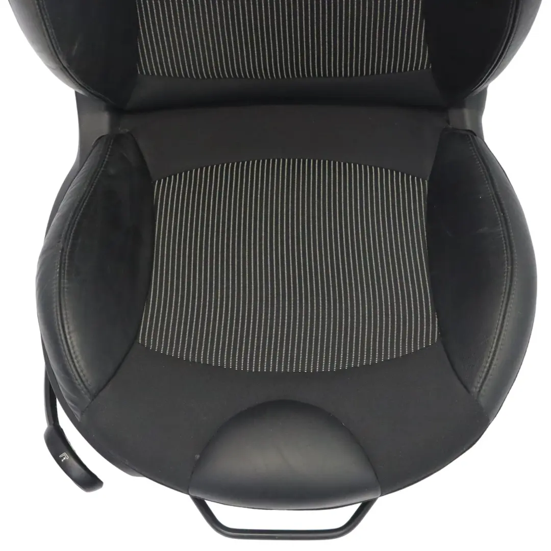 Mini Cooper R55 R56 R57 Sedile Sportivo Tessuto/Pelle Ant. Dx Carbonio Nero - SKU 2753474-1 - Numero di parte 2753474
