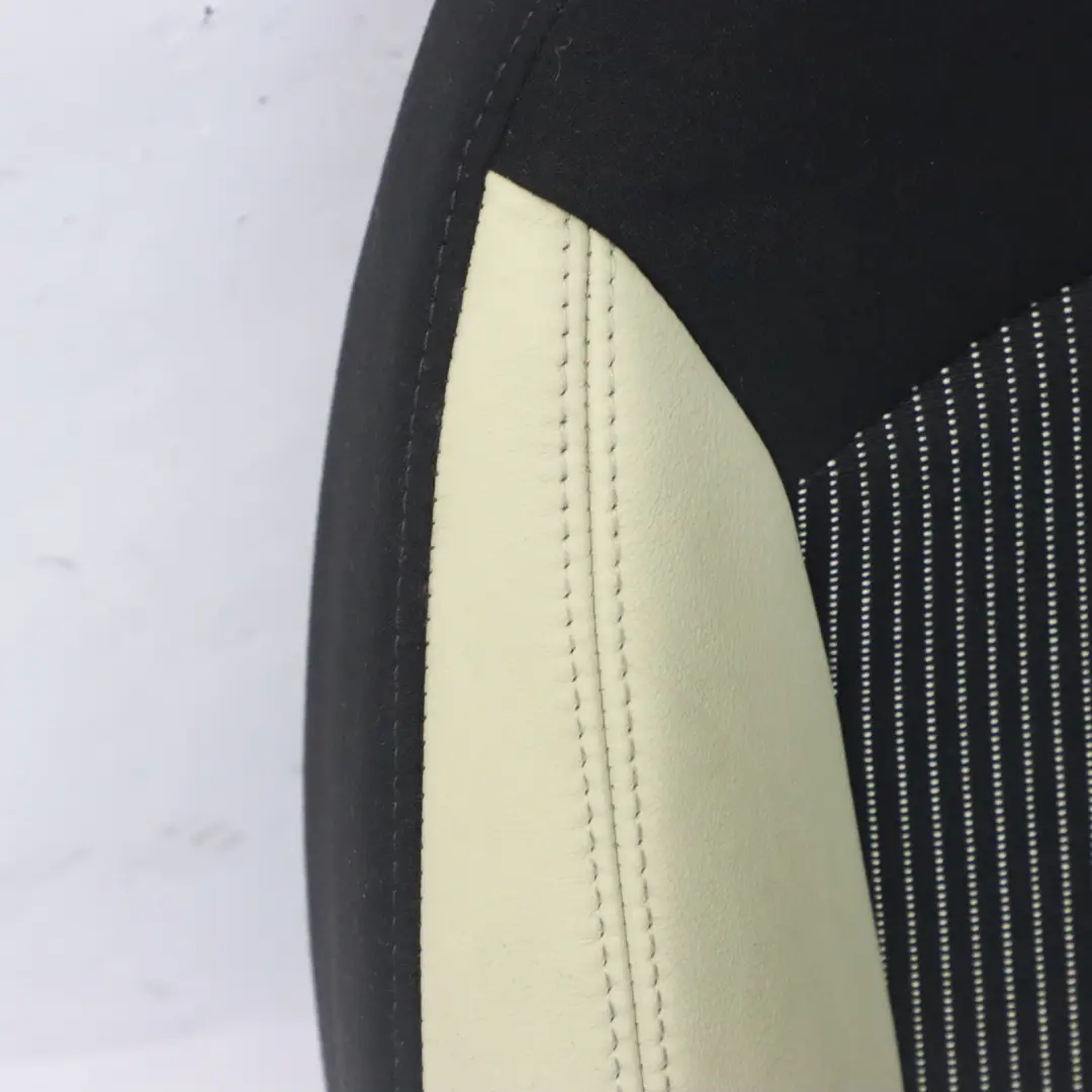 Respaldo Delantero Izquierdo Tela Deportiva Cuero para Mini Cooper One R55 R56 R57 con número de pieza 2753493 Mini Cooper One R55 R56 R57 Respaldo Delantero Izquierdo Tela Deportiva Cuero - SKU 2753493-5 - Número de pieza 2753493