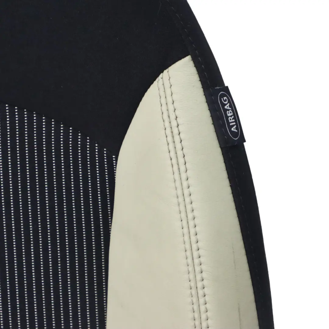 Backrest Front Left N/S Sport Cloth Leather to Mini Cooper One R55 R56 R57 Seat with Part number 2753493 Mini Cooper One R55 R56 R57 Seat Backrest Front Left N/S Sport Cloth Leather - SKU 2753493-5 - Part number 2753493