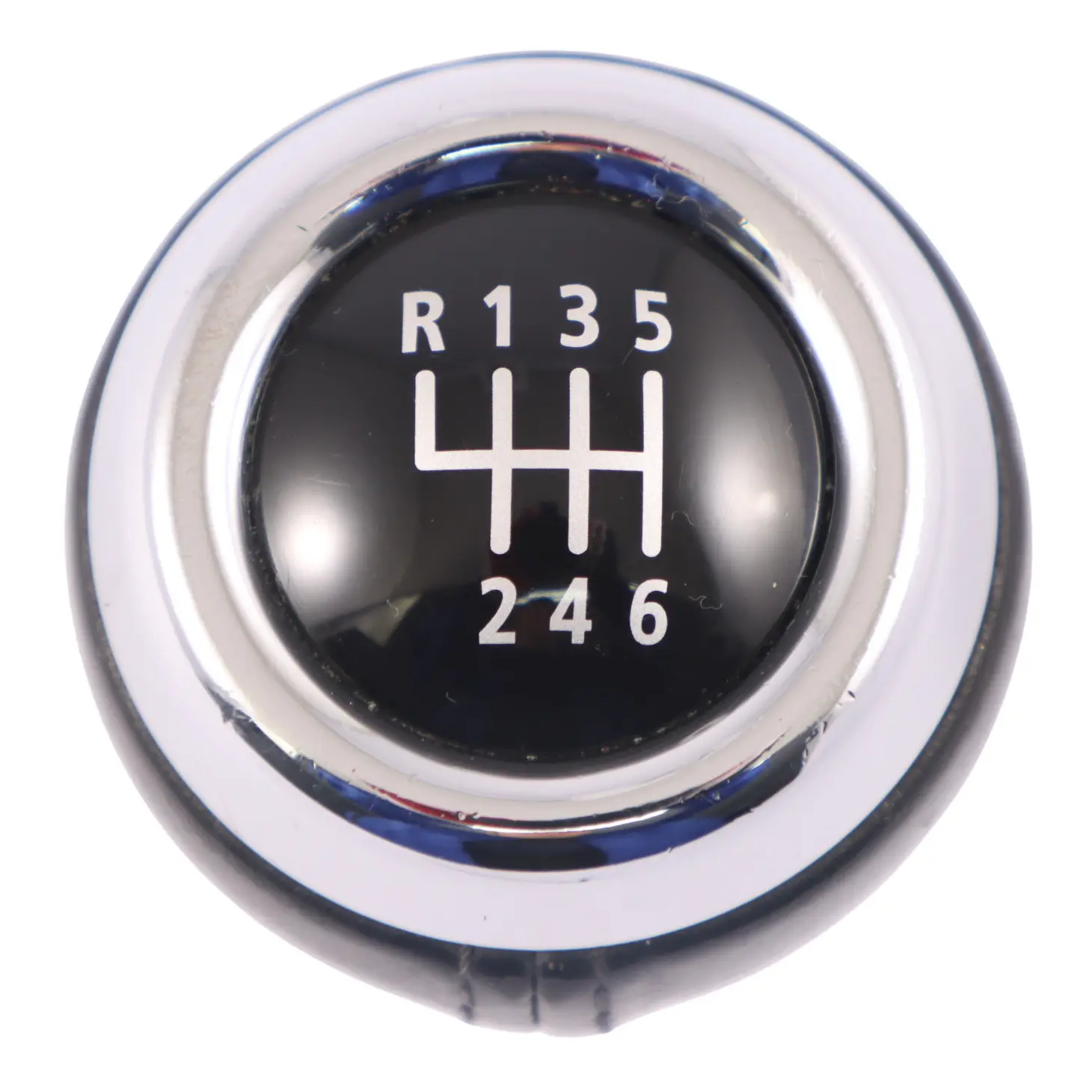 Mini Cooper One 6 R55 R56 R57 R58 6-Speed Gear Shift Knob Gaiter Black 2753784