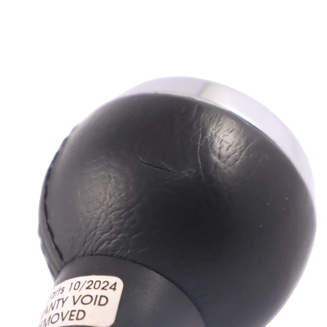 6-Speed Pomello Cambio Ghetta Nero per Mini Cooper One R55 R56 R57 R58 con numero di parte 2753784 Mini Cooper One R55 R56 R57 R58 6-Speed Pomello Cambio Ghetta Nero - SKU 2753784-6 - Numero di parte 2753784