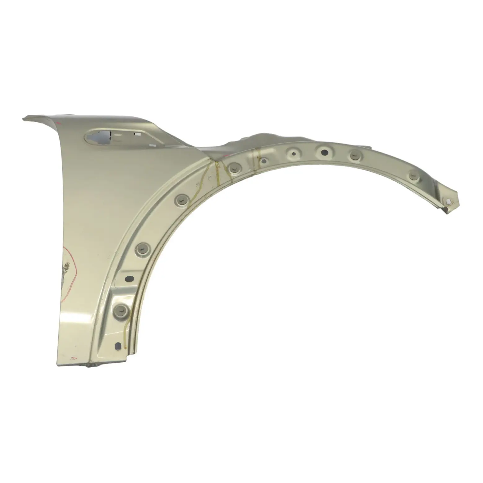 Mini R55 R56 R57 R58 Pannello Laterale Frontale Dx Parafango Frizzante Argento