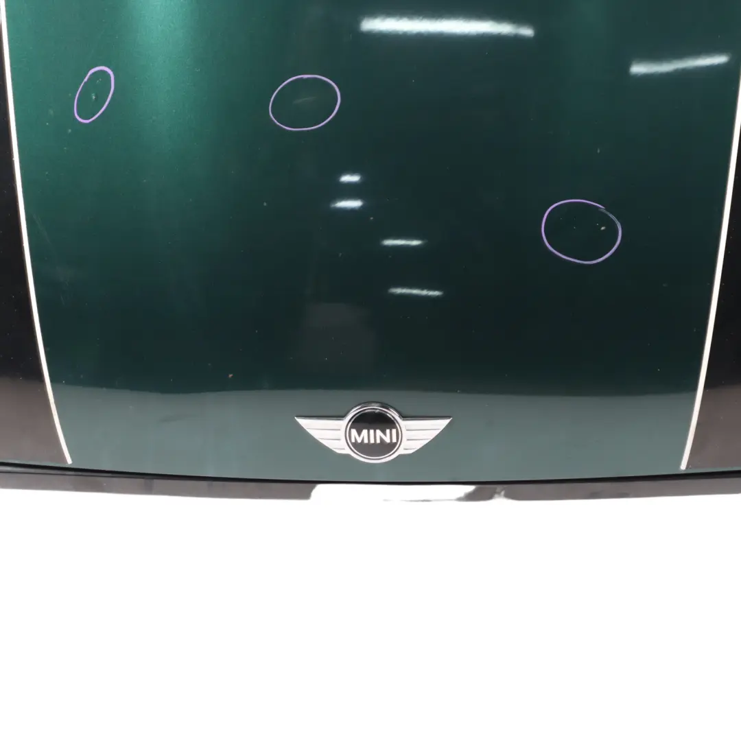 Mini R55 R56 Hood Bonnet Engine Cover Panel British Racing Green Metallic - A67 - SKU 2754738-BRG3 - Part number 2754738