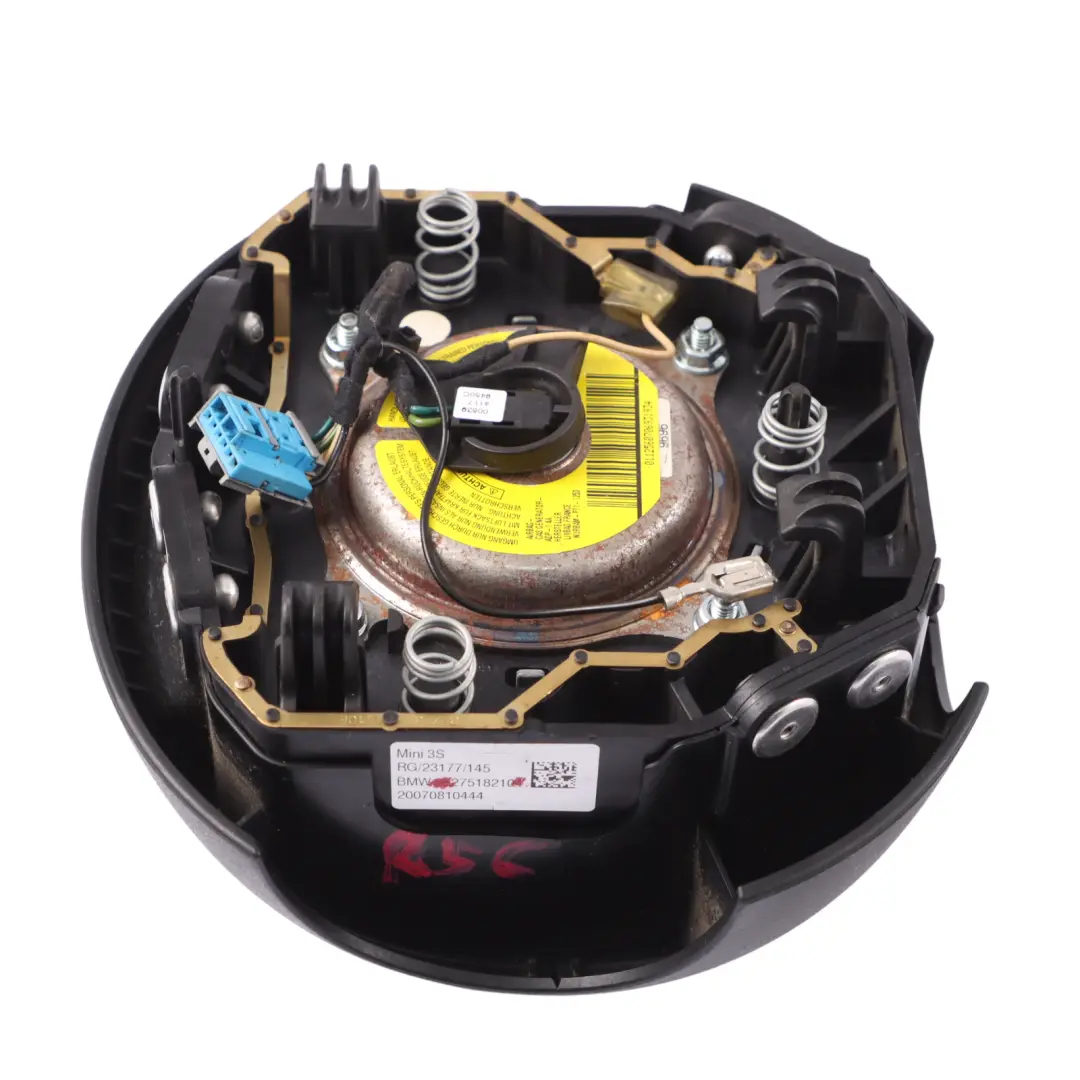 Mini Cooper Uno 5 R55 R56 Tres radios volante conductor Bolsa aire deportiva - SKU 2757665-5 - Número de pieza 2757665