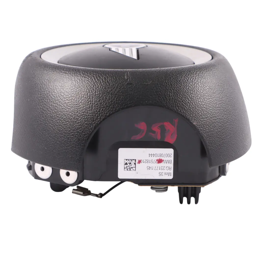 Mini Cooper Uno 5 R55 R56 Tres radios volante conductor Bolsa aire deportiva - SKU 2757665-5 - Número de pieza 2757665