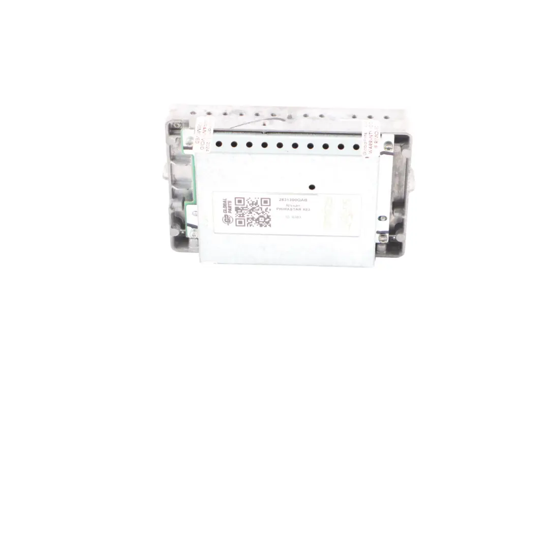 Display Unit Screen Monitor Navigation to Nissan Primastar with Part number 2831300QAB Nissan Primastar Display Unit Screen Monitor Navigation - SKU 2831300QAB - Part number 2831300QAB