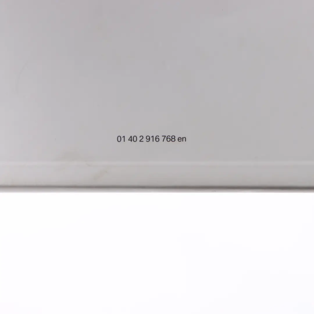 Owner's Handbook Instruction Book Set Wallet Case Pouch to BMW F10 with Part number 2916768 BMW F10 Owner's Handbook Instruction Book Set Wallet Case Pouch - SKU 2916768 - Part number 2916768