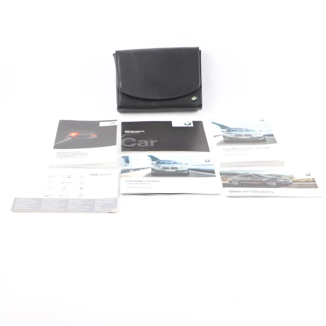 Owner's Handbook Instruction Book Set Wallet Case Pouch to BMW F10 with Part number 2916768 BMW F10 Owner's Handbook Instruction Book Set Wallet Case Pouch - SKU 2916768 - Part number 2916768