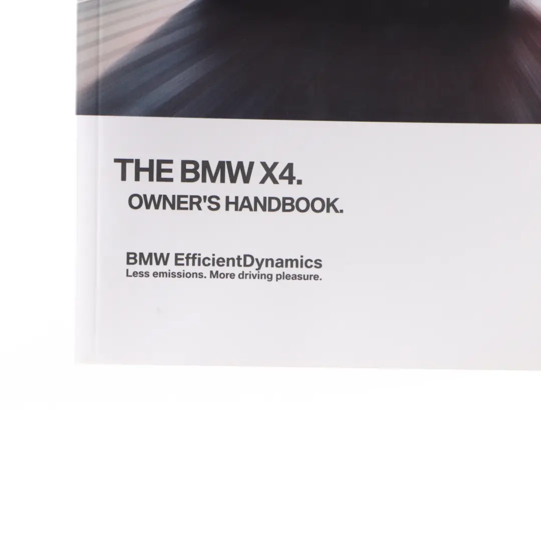 Owner's Manual Handbook Navigation Instruction to BMW X4 F26 with Part number 2964120 BMW X4 F26 Owner's Manual Handbook Navigation Instruction - SKU 2964120 - Part number 2964120