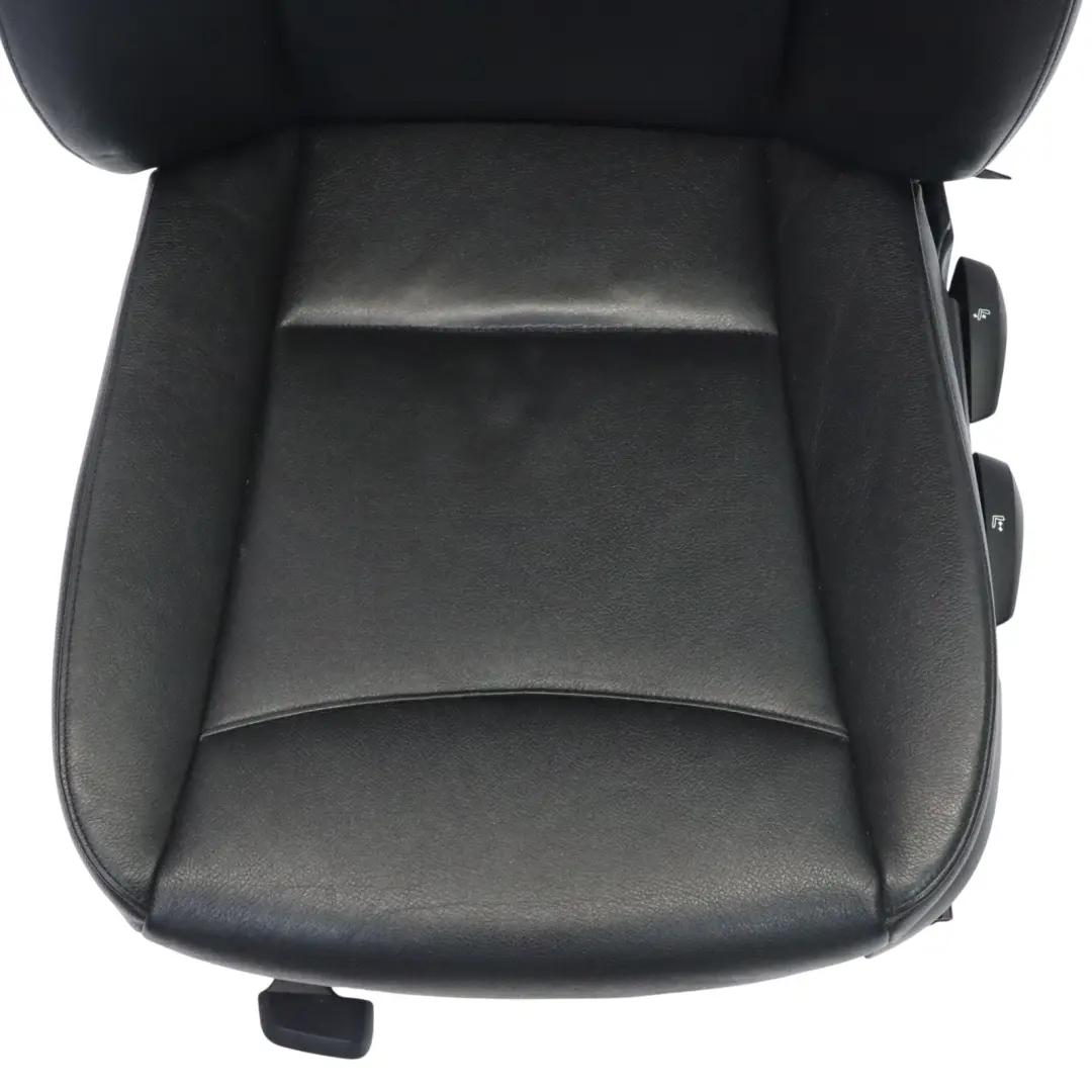 Front Seat Left N/S Heated Leather Nevada Black Interior to BMW X1 E84 with Part number 2992619 BMW X1 E84 Front Seat Left N/S Heated Leather Nevada Black Interior - SKU 2992619-3 - Part number 2992619