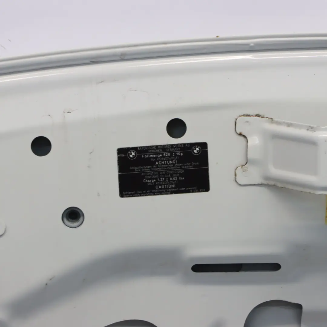 Bonnet Front Hood Panel Alpinweiss Alpine White 3 - 300 to BMW X1 E84 with Part number 2993151 BMW X1 E84 Bonnet Front Hood Panel Alpinweiss Alpine White 3 - 300 - SKU 2993151-AW1 - Part number 2993151