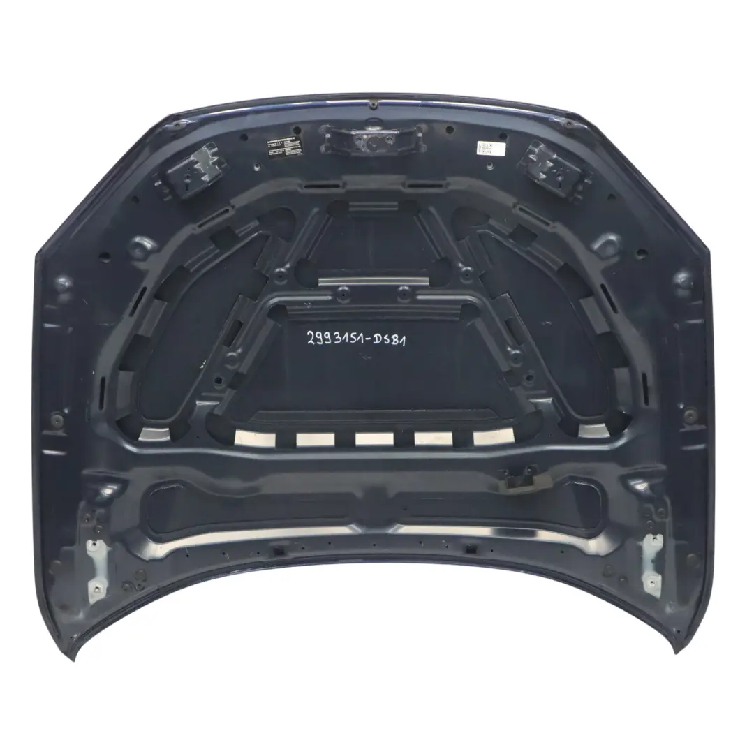 Bonnet Front Hood Tiefseeblau Deep Sea Blue - A76 to BMW X1 E84 with Part number 2993151 BMW X1 E84 Bonnet Front Hood Tiefseeblau Deep Sea Blue - A76 - SKU 2993151-DSB1 - Part number 2993151