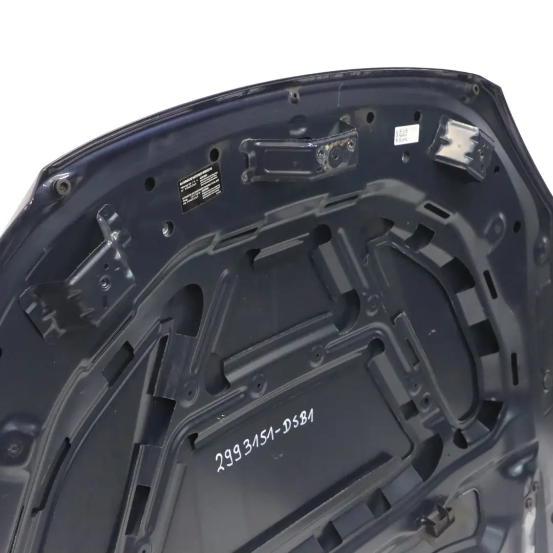 Bonnet Front Hood Tiefseeblau Deep Sea Blue - A76 to BMW X1 E84 with Part number 2993151 BMW X1 E84 Bonnet Front Hood Tiefseeblau Deep Sea Blue - A76 - SKU 2993151-DSB1 - Part number 2993151