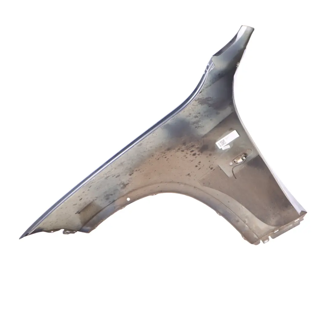 Front Right O/S Side Wing Panel Fender Tiefseeblau Blue - A76 to BMW X1 E84 with Part number 2993156 BMW X1 E84 Front Right O/S Side Wing Panel Fender Tiefseeblau Blue - A76 - SKU 2993156-DSB - Part number 2993156