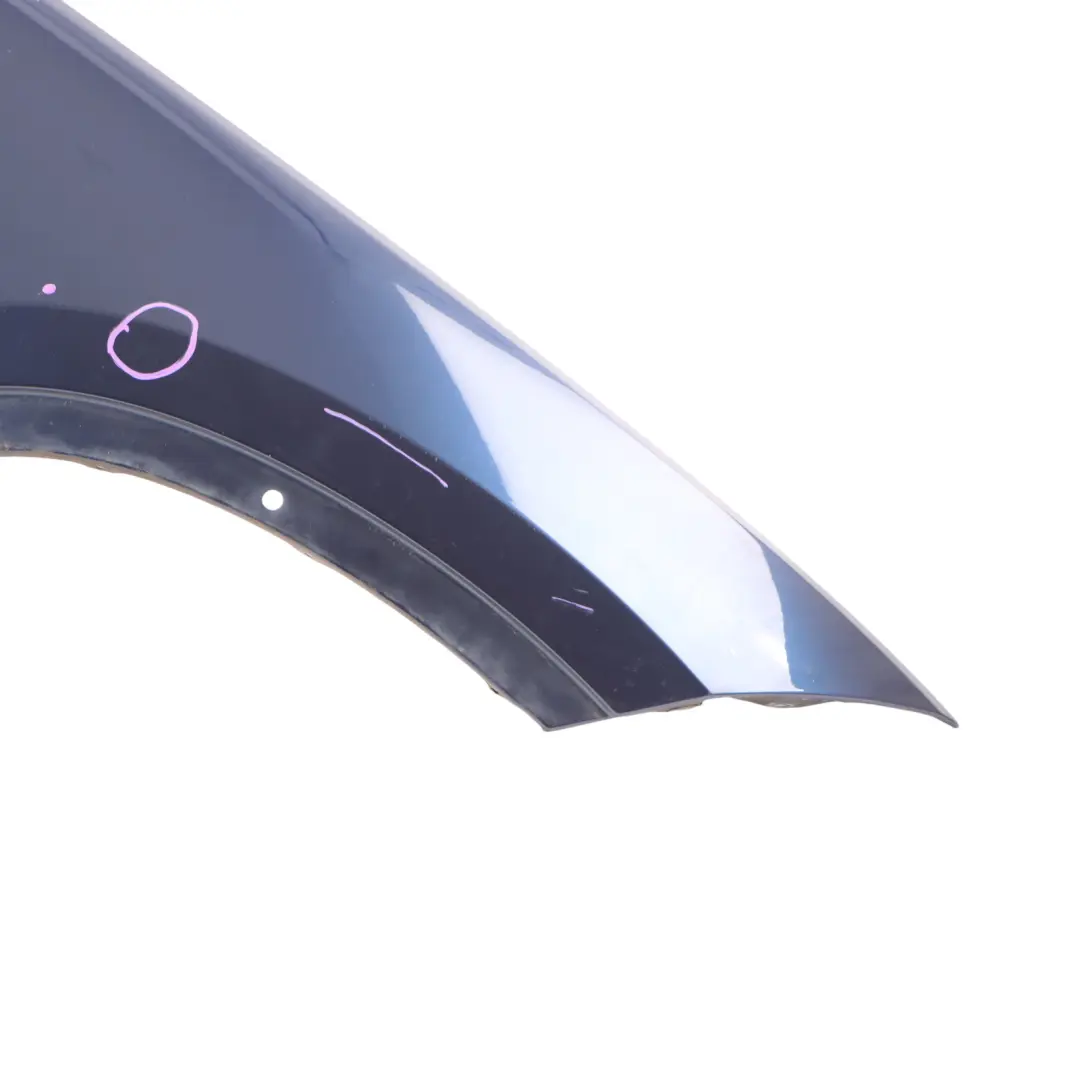 Front Right O/S Side Wing Panel Fender Tiefseeblau Blue - A76 to BMW X1 E84 with Part number 2993156 BMW X1 E84 Front Right O/S Side Wing Panel Fender Tiefseeblau Blue - A76 - SKU 2993156-DSB - Part number 2993156