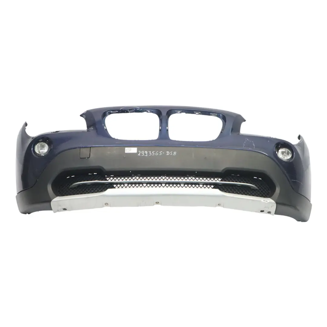 BMW X1 E84 Front Bumper Cover PDC Panel Tiefseeblau Blue Metallic - A76 - SKU 2993565-DSB - Part number 2993565