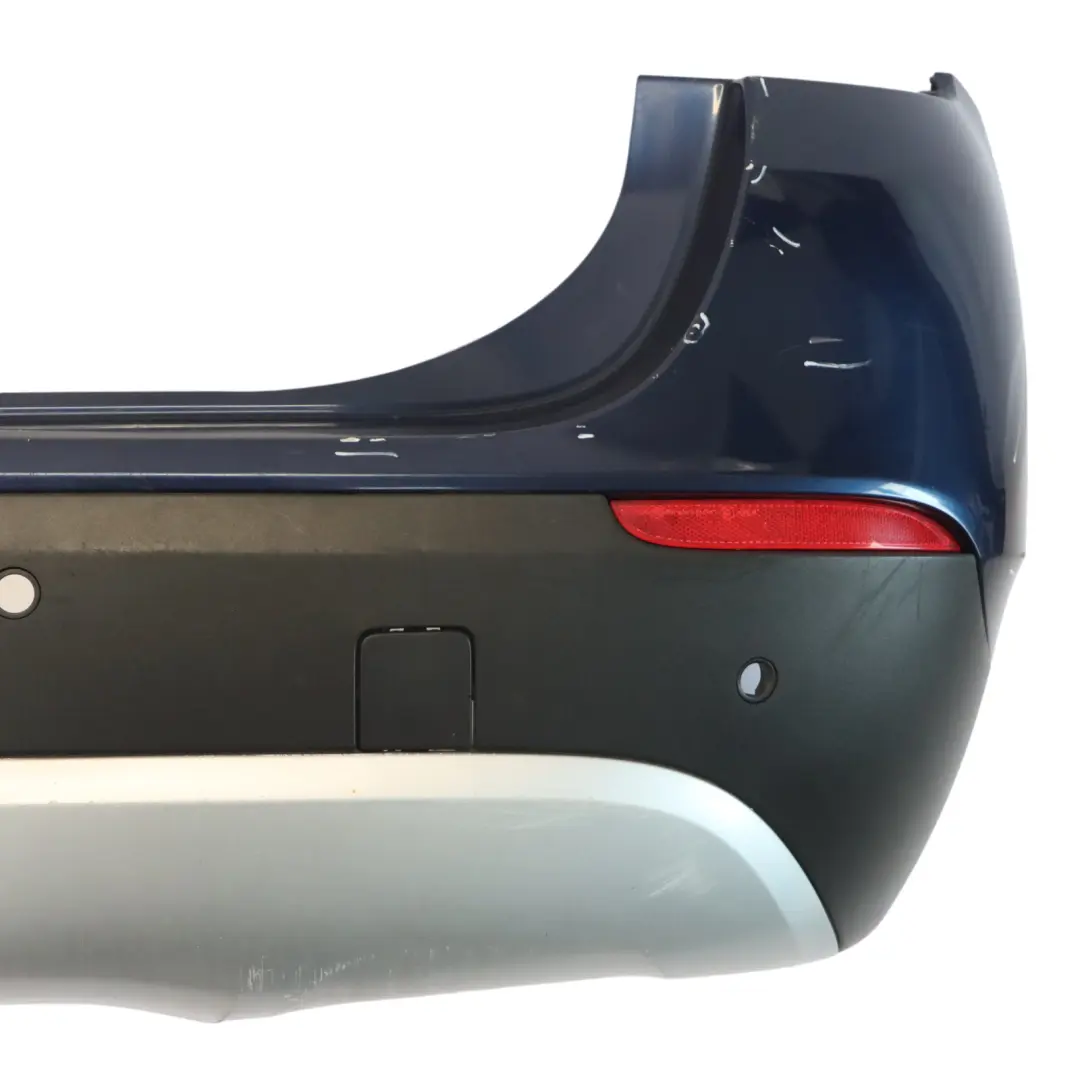 Bumper Trim Panel X Line PDC Tiefseeblau Blue Metallic - A76 to BMW X1 E84 Rear with Part number 2993568 BMW X1 E84 Rear Bumper Trim Panel X Line PDC Tiefseeblau Blue Metallic - A76 - SKU 2993568-DSB1 - Part number 2993568