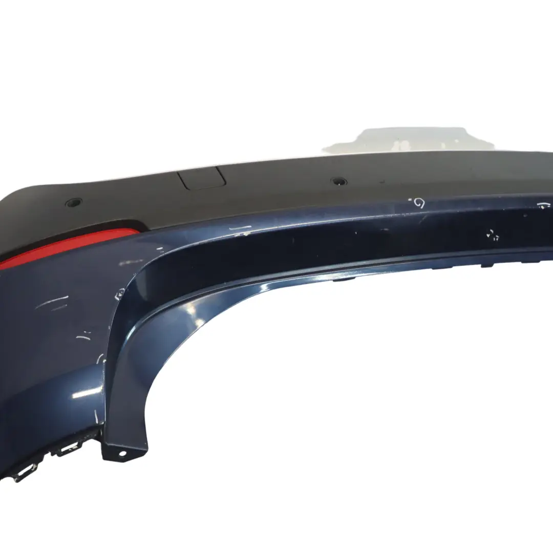 Bumper Trim Panel X Line PDC Tiefseeblau Blue Metallic - A76 to BMW X1 E84 Rear with Part number 2993568 BMW X1 E84 Rear Bumper Trim Panel X Line PDC Tiefseeblau Blue Metallic - A76 - SKU 2993568-DSB1 - Part number 2993568
