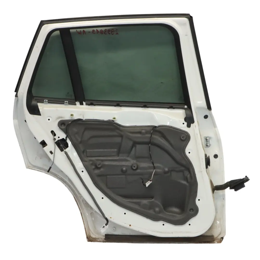 Puerta Trasera Izquierda Alpinweiss Alpine Blanco 3 - 300 para BMW X1 E84 con número de pieza 2993819 BMW X1 E84 Puerta Trasera Izquierda Alpinweiss Alpine Blanco 3 - 300 - SKU 2993819-AW - Número de pieza 2993819