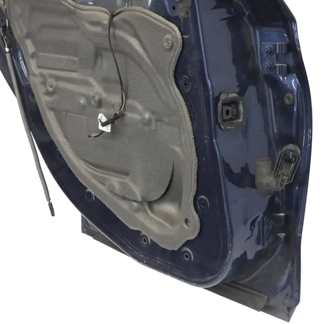 Door Rear Left N/S Tiefseeblau Deep Sea Blue Metallic - A76 to BMW X1 E84 with Part number 2993819 BMW X1 E84 Door Rear Left N/S Tiefseeblau Deep Sea Blue Metallic - A76 - SKU 2993819-DSB1 - Part number 2993819