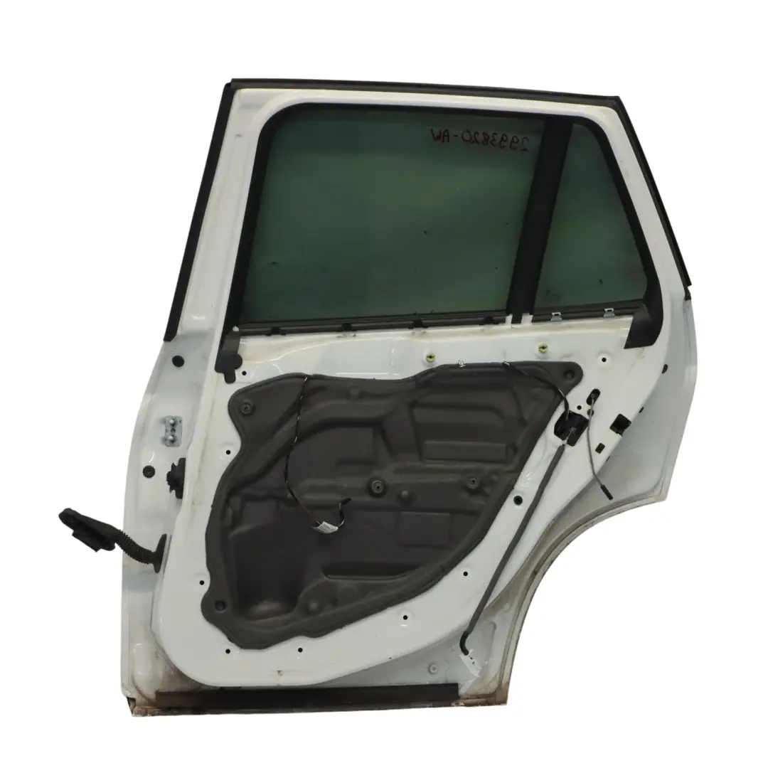 Door Rear Right O/S Alpinweiss White 3 - 300 to BMW X1 E84 with Part number 2993820 BMW X1 E84 Door Rear Right O/S Alpinweiss White 3 - 300 - SKU 2993820-AW - Part number 2993820