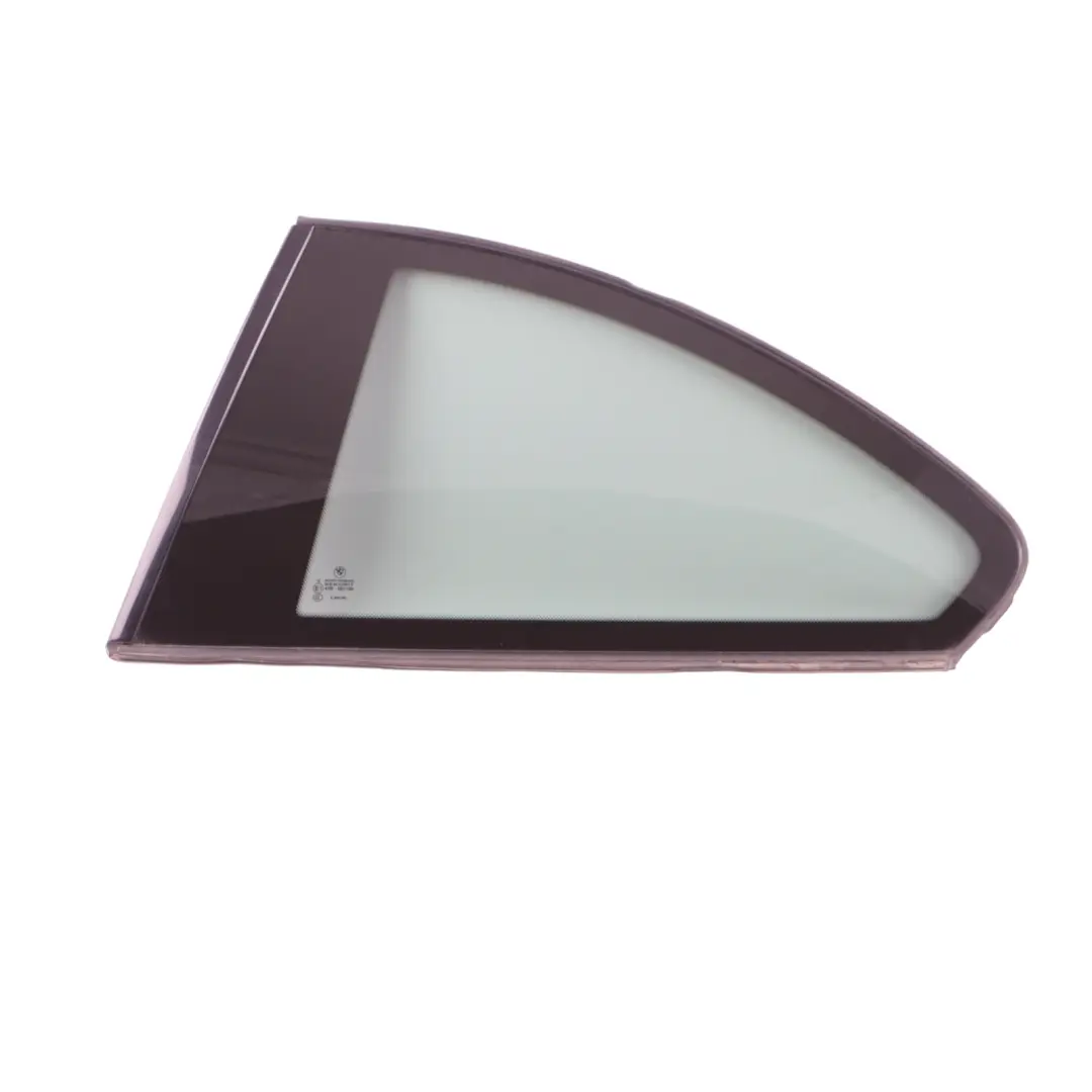 Left N/S Side Window Black Glass AS3 High Gloss Strip to BMW E82 Rear with Part number 2996841 BMW E82 Rear Left N/S Side Window Black Glass AS3 High Gloss Strip - SKU 2996841-2 - Part number 2996841