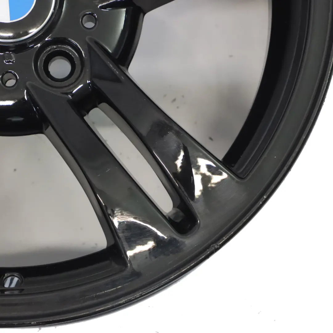 BMW X3 E83 Black Alloy Wheel Rim 17" Double Spoke 112 8J ET:46 - SKU 3401200-3 - Part number 3401200