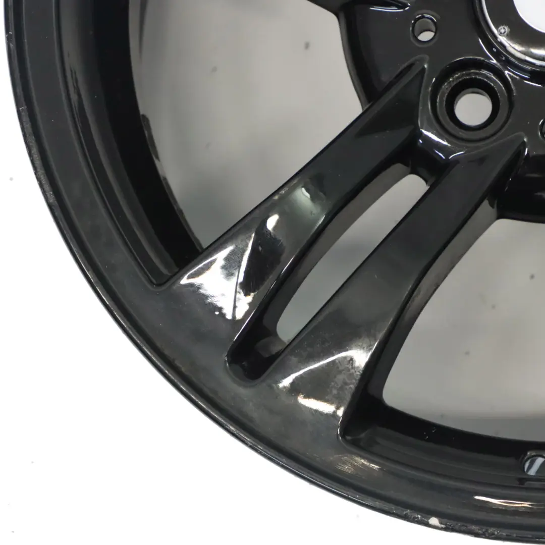 Schwarz Leichtmetallfelge 17" Doppelspeiche 112 8J ET:46 für BMW X3 E83 mit Teilenummer 3401200 BMW X3 E83 Schwarz Leichtmetallfelge 17" Doppelspeiche 112 8J ET:46 - SKU 3401200-3 - Teilenummer 3401200