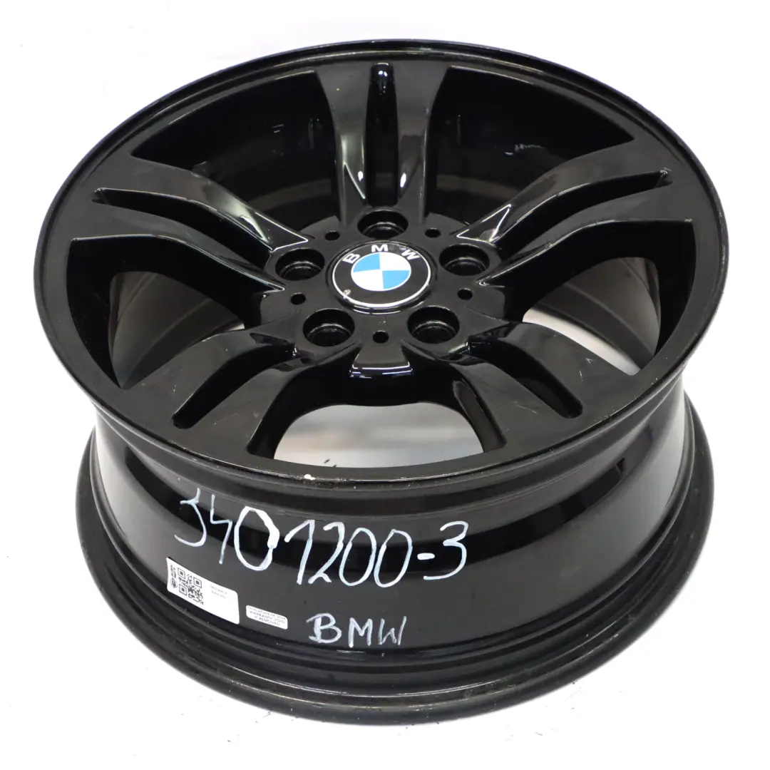 BMW X3 E83 Cerchio In Lega Nero 17" A Doppie Razze 112 8J ET:46 - SKU 3401200-3 - Numero di parte 3401200