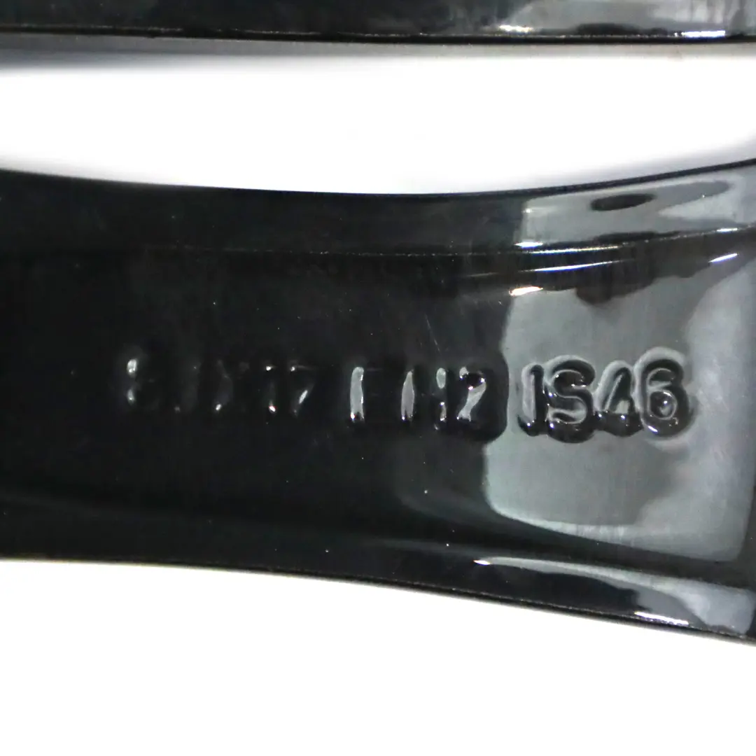 Schwarz Leichtmetallfelge 17" Doppelspeiche 112 8J ET:46 für BMW X3 E83 mit Teilenummer 3401200 BMW X3 E83 Schwarz Leichtmetallfelge 17" Doppelspeiche 112 8J ET:46 - SKU 3401200-4 - Teilenummer 3401200