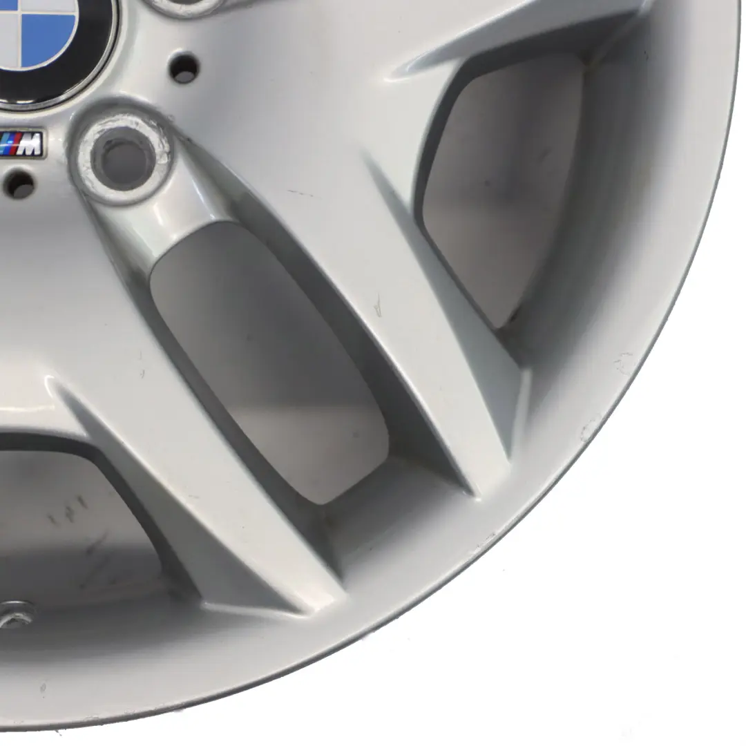 Front Alloy Wheel Rim 18" M Double Spoke 192 8J ET:44 to BMW X3 Series E83 with Part number 3415614 BMW X3 Series E83 Front Alloy Wheel Rim 18" M Double Spoke 192 8J ET:44 - SKU 3415614-5 - Part number 3415614