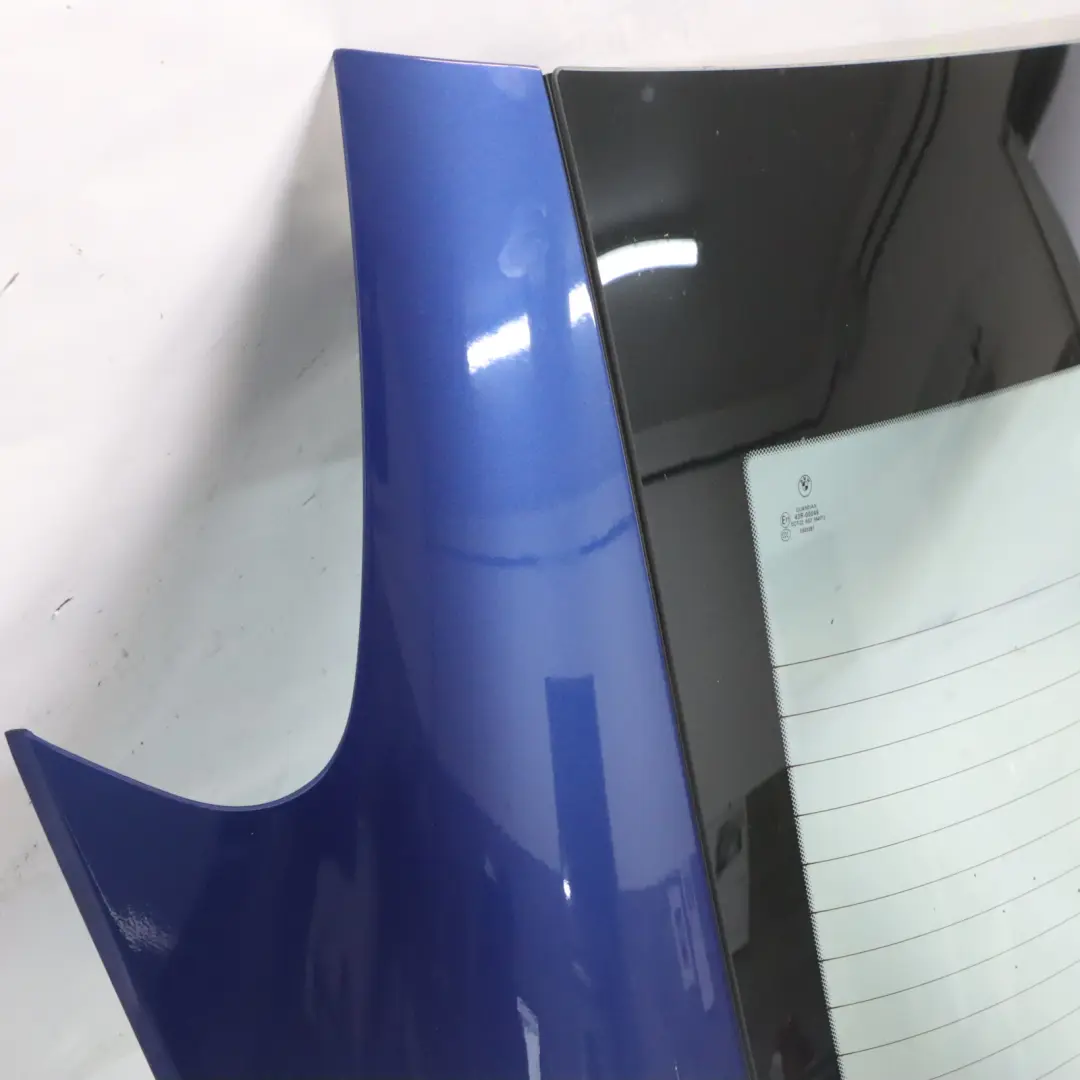 Trunk Boot Lid Tailgate Rear Window Montegoblau Metallic - A51 to BMW Z4 E86 with Part number 3420711 BMW Z4 E86 Trunk Boot Lid Tailgate Rear Window Montegoblau Metallic - A51 - SKU 3420711-MTB - Part number 3420711