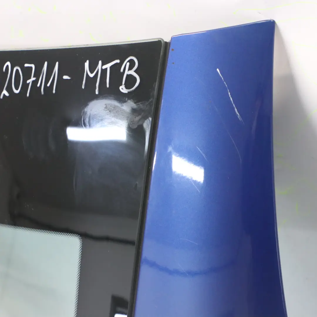 Trunk Boot Lid Tailgate Rear Window Montegoblau Metallic - A51 to BMW Z4 E86 with Part number 3420711 BMW Z4 E86 Trunk Boot Lid Tailgate Rear Window Montegoblau Metallic - A51 - SKU 3420711-MTB - Part number 3420711