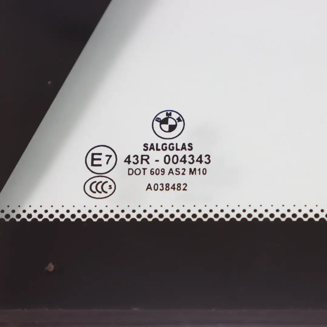 BMW Z4 E86 Szyba Boczna Tył Lewo AS2 - SKU 3420807 - Numer Części 3420807