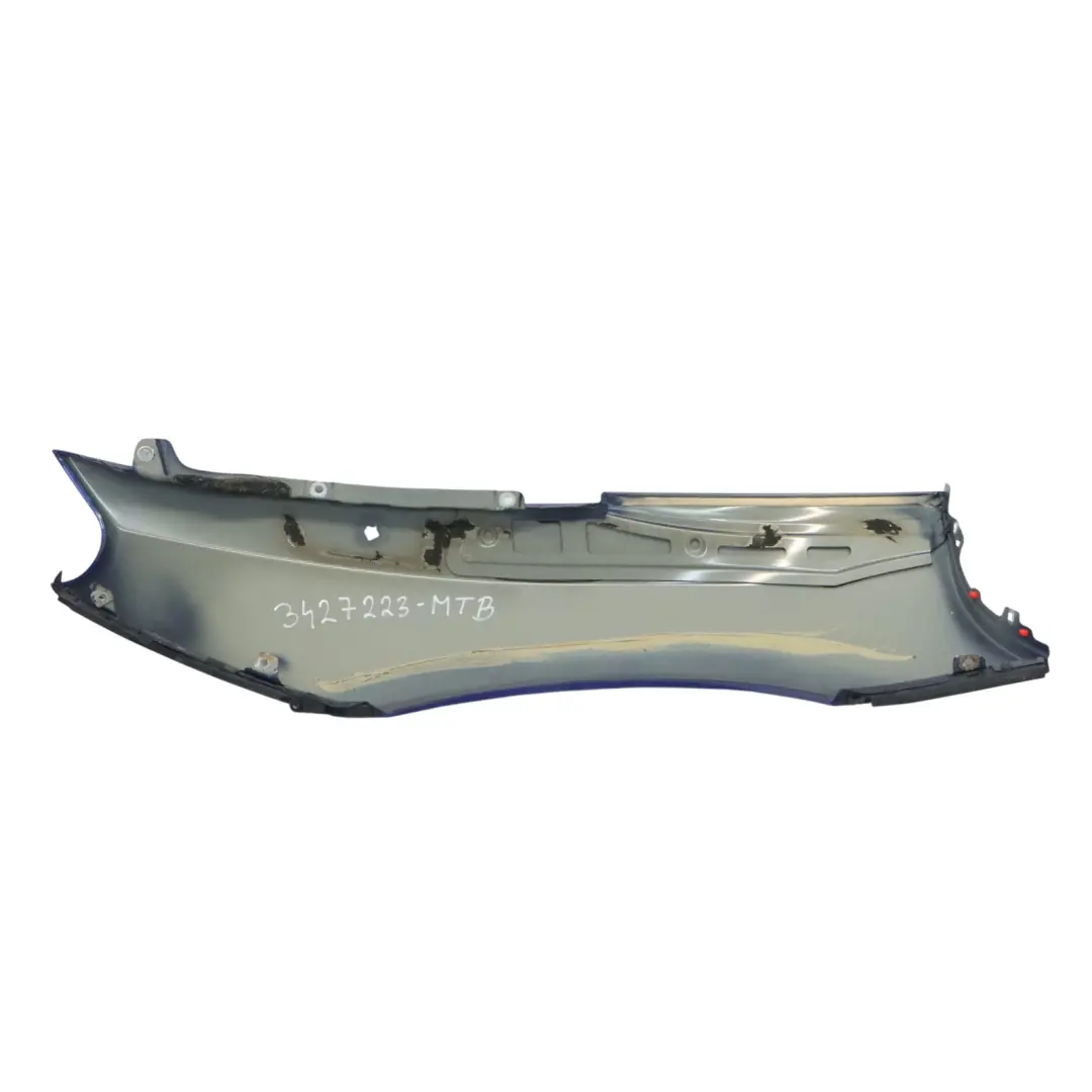BMW Z4 E86 Panel Lateral Trasero Izquierdo Guardabarros Azul Montegoblau - A51 - SKU 3427223-MTB - Número de pieza 3427223