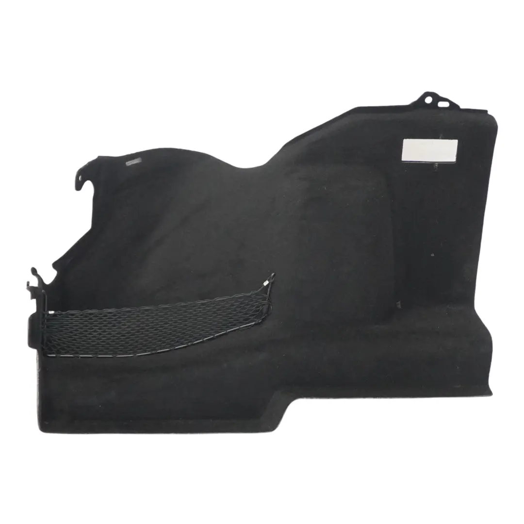Wewnętrzny Panel Boczny Bagażnika Lewy Czarna do BMW Z4 E86 o numerze 3427993 BMW Z4 E86 Wewnętrzny Panel Boczny Bagażnika Lewy Czarna - SKU 3427993 - Numer Części 3427993