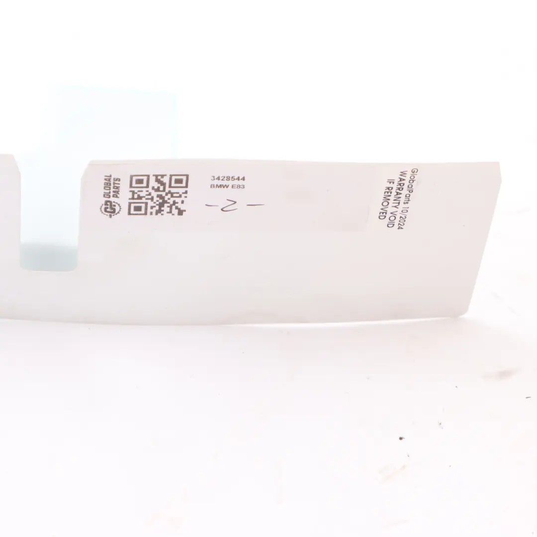 Caja De Fusibles Agrupación Mapa Localización para BMW X3 E83 LCI con número de pieza 3428544 BMW X3 E83 LCI Caja De Fusibles Agrupación Mapa Localización - SKU 3428544 - Número de pieza 3428544