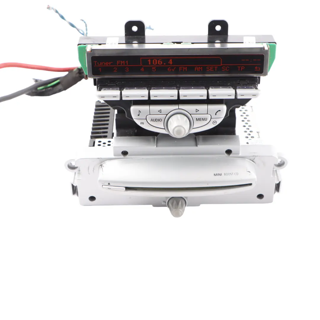 Radio Boost CD Steuergerät für Mini Cooper One R55 R56 R57 1 mit Teilenummer 3448827 Mini Cooper One R55 R56 R57 1 Radio Boost CD Steuergerät - SKU 3448827-1 - Teilenummer 3448827