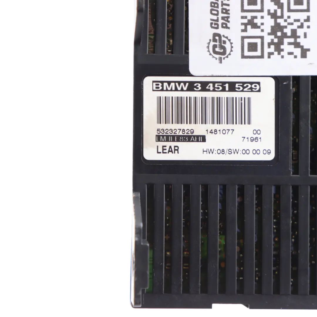 Headlamp Control Module LCM Unit ECU to BMW X3 E83 LCI with Part number 3451529 BMW X3 E83 LCI Headlamp Control Module LCM Unit ECU - SKU 3451529 - Part number 3451529