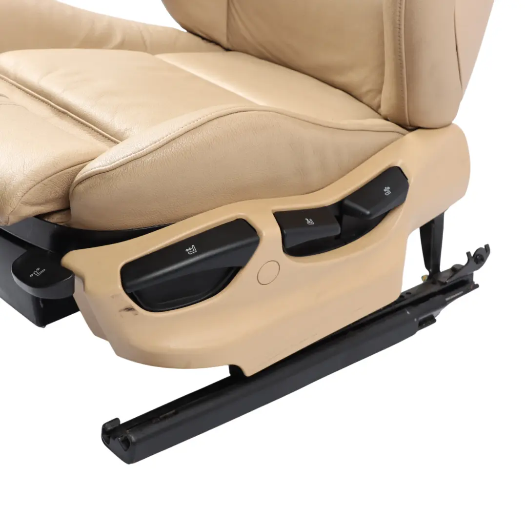 BMW X3 E83 Seat Front Left N/S Interior Heated Nevada Leather Beige - SKU 3454330-1 - Part number 3454330