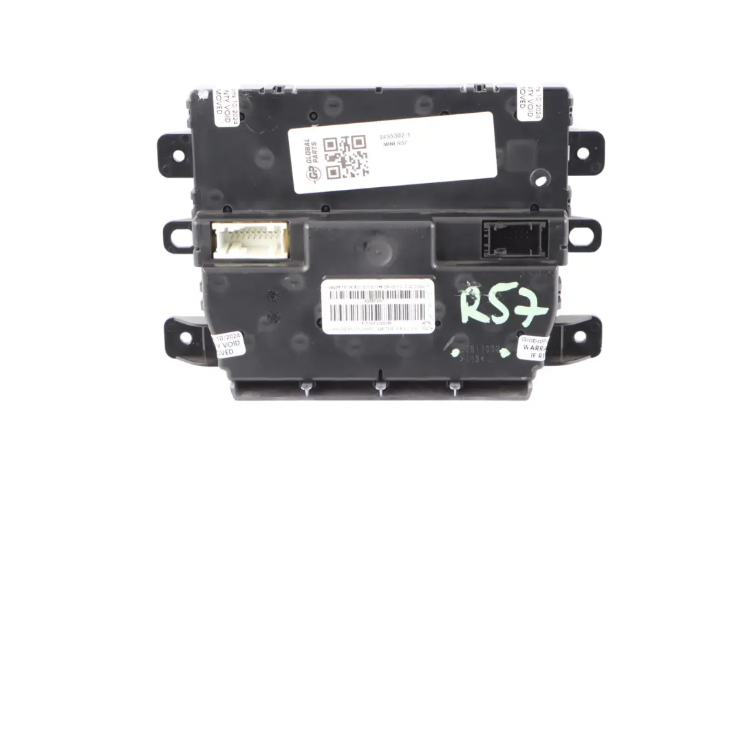 Conditioning Heater AUC Control Unit 69817002 to Mini R57 Cabrio Automatic Air with Part number 3455302 Mini R57 Cabrio Automatic Air Conditioning Heater AUC Control Unit 69817002 - SKU 3455302-1 - Part number 3455302
