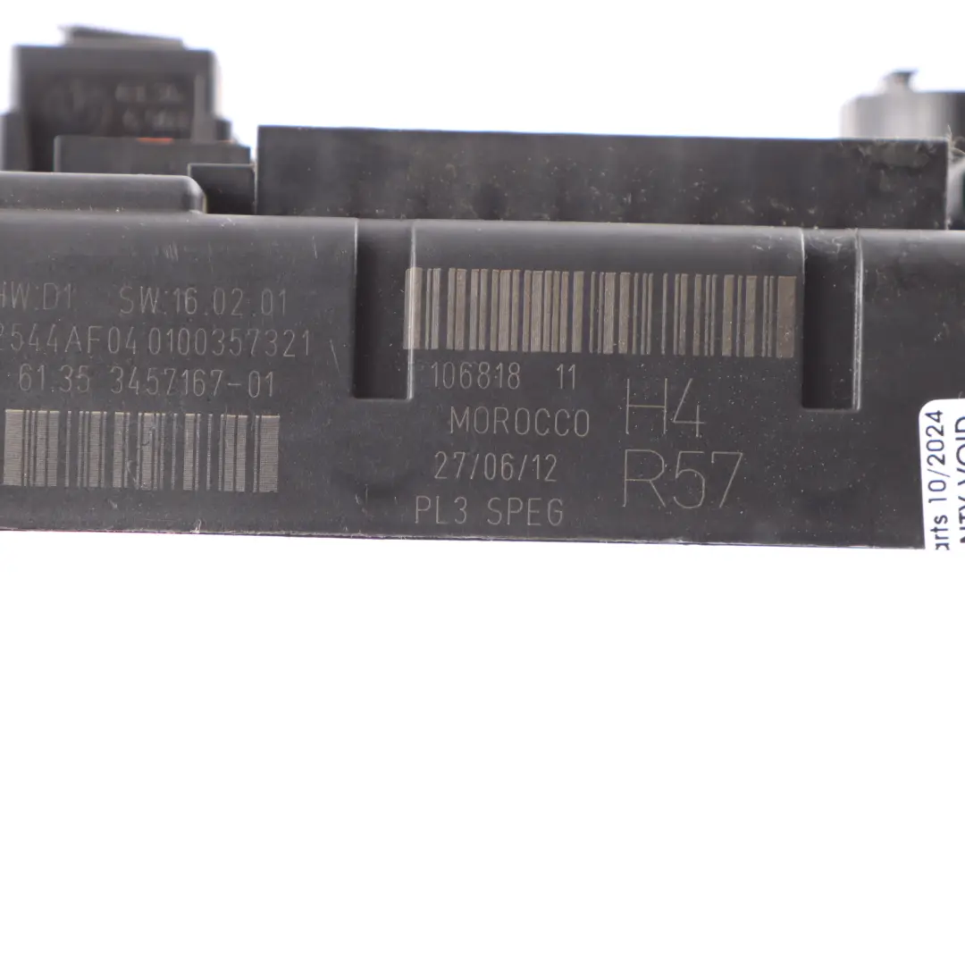 Mini R57 Fuse Box Board PL3 SPEG - SKU 3457167 - Part number 3457167
