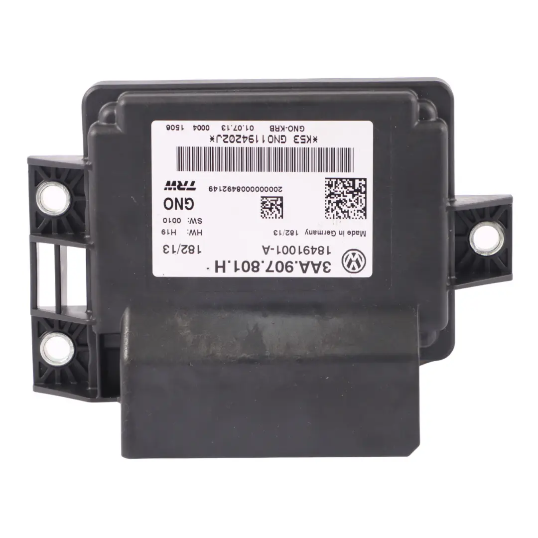 Audi Q3 8U Parking Brake Handbrake Module Control Unit - SKU 3AA907801H - Part number 3AA907801H