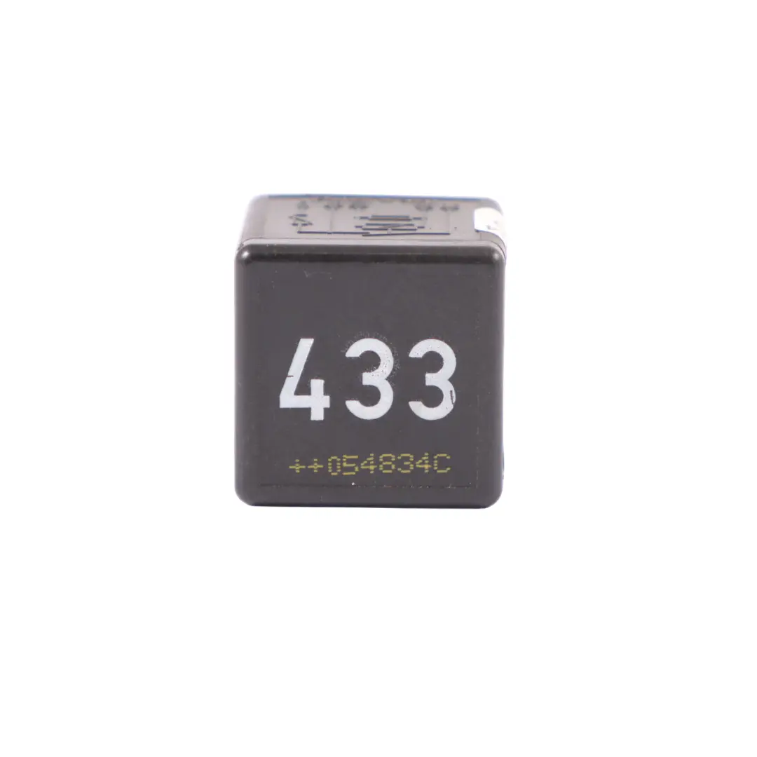 VW Volkswagen Audi Seat Skoda Relais Noir 5 Pins 12V 50A Set 433 - SKU 3D0951253A - Numéro de pièce 3D0951253A