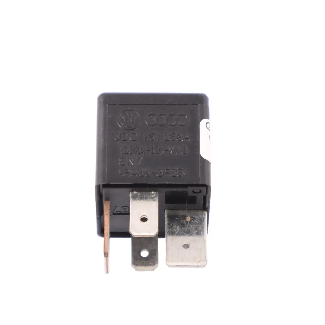 VW Volkswagen Audi Seat Skoda Relais Noir 5 Pins 12V 50A Set 433 - SKU 3D0951253A - Numéro de pièce 3D0951253A