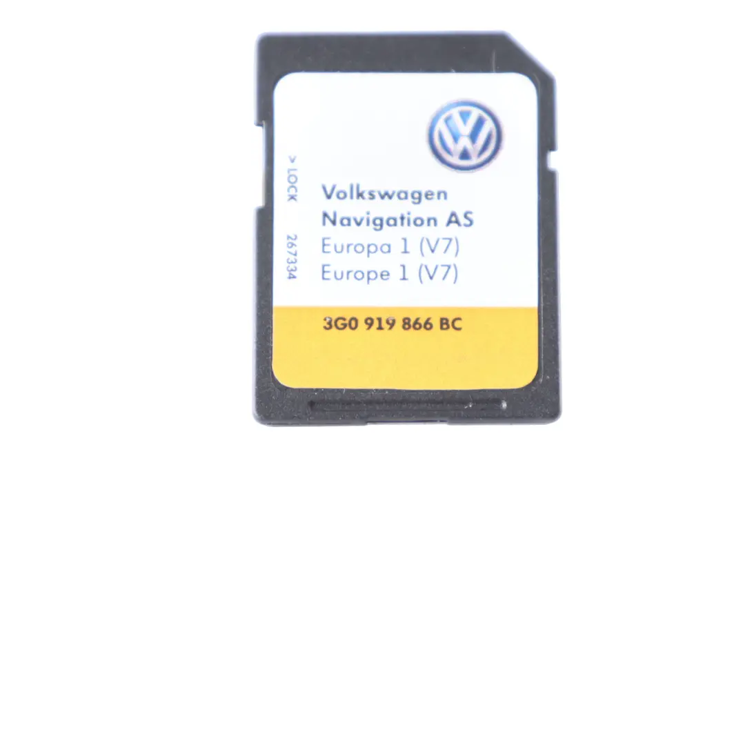 MK6 Tarjeta SD Mapa Navegación Europa 2017 para Volkswagen Golf SV Polo con número de pieza 3G0919866BC Volkswagen Golf SV Polo MK6 Tarjeta SD Mapa Navegación Europa 2017 - SKU 3G0919866BC - Número de pieza 3G0919866BC