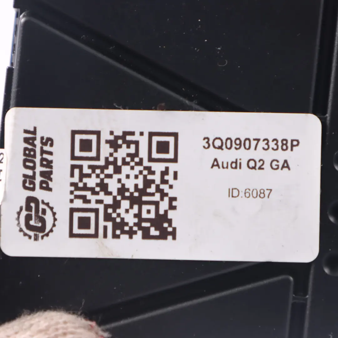 Audi Q2 GA Scheinwerfer Licht Scheinwerfer Lampe Steuermodul ECU - SKU 3Q0907338P - Teilenummer 3Q0907338P