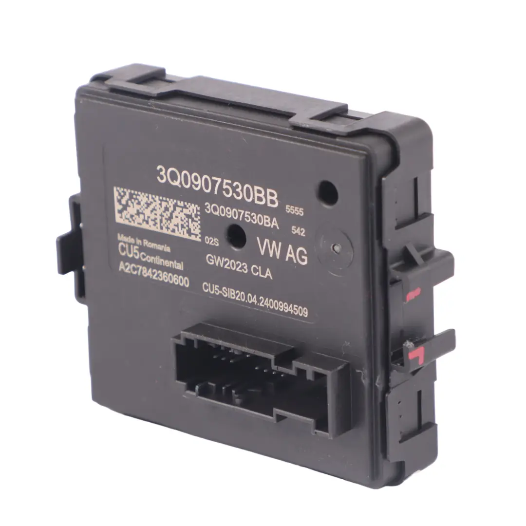 Central Gateway Control Unit Module Relay ECU 3Q0907530BB to Audi Q2 GA with Part number 3Q0907530BB-1 Audi Q2 GA Central Gateway Control Unit Module Relay ECU 3Q0907530BB - SKU 3Q0907530BB-1 - Part number 3Q0907530BB-1