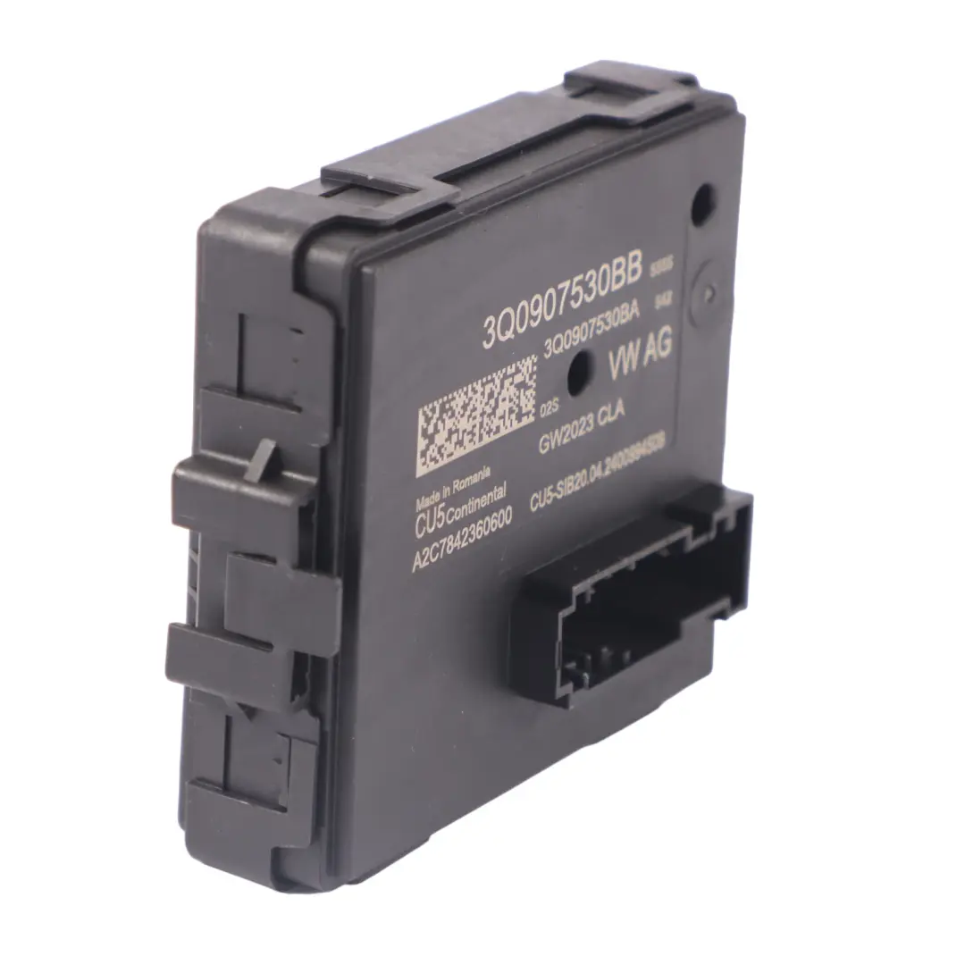 Audi Q2 GA Unidad de control de la pasarela central Módulo Relé ECU 3Q0907530BB - SKU 3Q0907530BB-1 - Número de pieza 3Q0907530BB-1