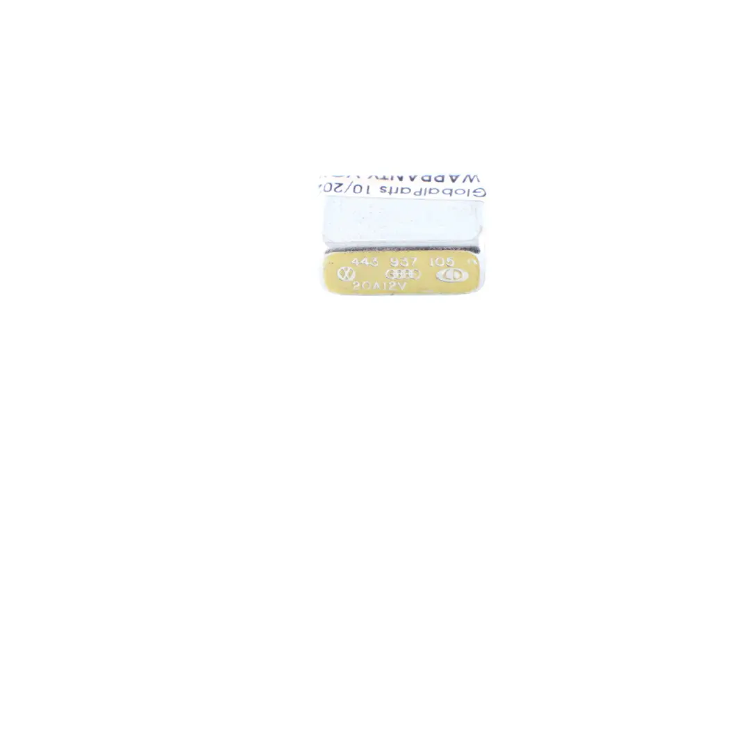 Volkswagen Audi Skoda Seat Relais Sicherung 20A 12V Modul - SKU 443937105 - Teilenummer 443937105